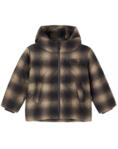 Хайло пуховик в клетку, Bark Check Molo