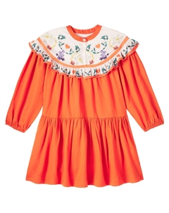 Платье Cibbe с цветочным принтом и сборками, Alpine Flora Molo