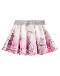 Детская юбка плиссе с принтом Disney, Panna+Fairytale Monnalisa