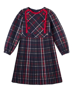 Платье плиссированное в клетку, Balmoral Tartan F25-5 Patachou