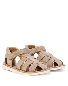 Джинсовые рыбацкие сандалии Waff Papy, Velours - Alfa Vanilla Pom d'api