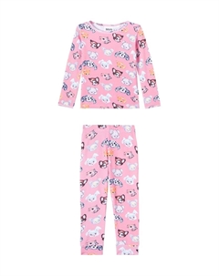 Люксовые пижамы из хлопковой смеси с принтом, Itty Bitty Blush Molo