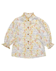 Блузка из сатина с цветочным принтом viola Paade mode