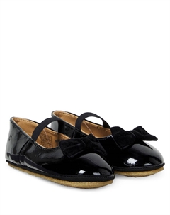 Розен лакированные балетки Mary Jane, Black Wheat