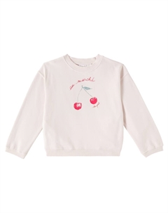 Футболка Fleurette из хлопка с принтом, Upb Rose Camelia Bonpoint