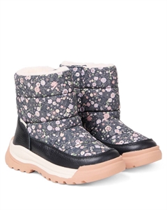 Ботинки Delaney Tex с кожаной отделкой и цветочным принтом, Black Sea Open Flowers Wheat