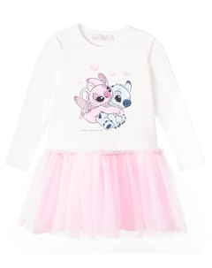 Платье с принтом Disney Stitch, Panna+Fairytale Monnalisa