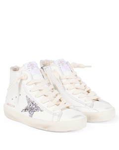 Золотые гусиные кожаные кроссовки, Blanc Bonpoint