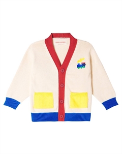 Детский кардиган Bobo Choo Choo из хлопка, Offwhite Bobo choses