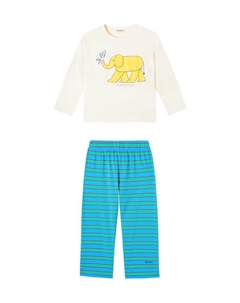 Пижама из хлопка с принтом, Blue Bobo choses