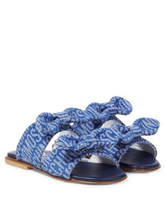 Джинсовые сандалии, Blue Moschino kids