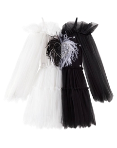 Платье из тафты с пайетками Fallen Light, Milk Mix Tutu du monde