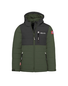 Детская зимняя куртка Hemsedal - Ivy/Black Trollkids