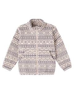 Флисовая куртка Helge jacquard, Warm Sand Jacquard Wheat