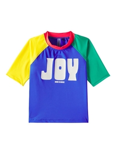 Топ-рашгард с цветными блоками и логотипом, Multicolor Bobo choses