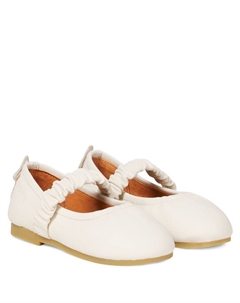 Кожаные балетки lauran, Cream Sheep Leather Donsje