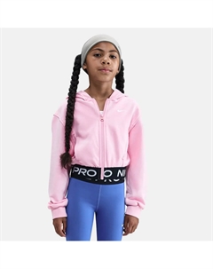 Детский толстовка Pro Dri-FIT Fleece, розовый Nike