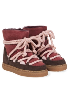 Зимние замшевые ботинки, Rose Inuikii kids