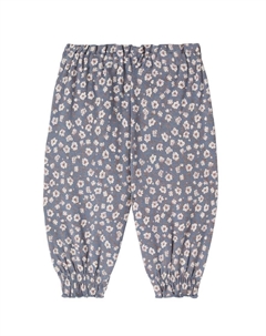 Детские брюки Penny с цветочным принтом из хлопка, Stormy Weather Magnolia Wheat