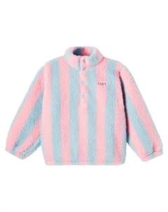 Полосатый свитшот из искусственной овчины, Stripes Tinycottons