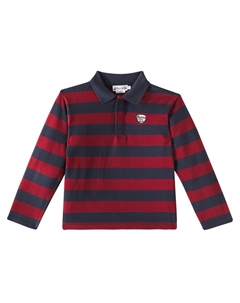 Полосатый хлопковый топ Gad, Rayures Marine Bonpoint