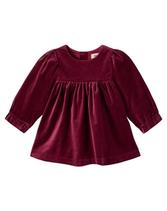 Платье из хлопкового вельвота Baby Elvira, Ruby Red Wheat