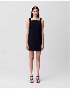 Короткое бархатное платье, черный Claudie pierlot