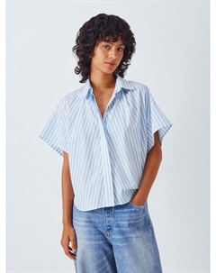 Рубашка в полоску Martha, Blue/White Rag & bone