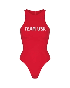 Боди Женский КРАСНЫЙ/КРАСНЫЙ Skims