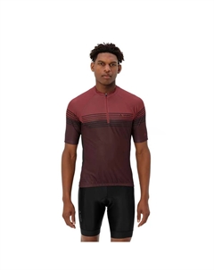 Джерси с коротким рукавом Posta Half Zip II, красный Vaude