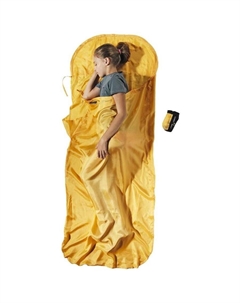 Детский спальный мешок KidSack – 100% шелк – желтый. Cocoon