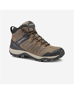 Мужские водонепроницаемые походные ботинки средней высоты - Crosslander коричневые Merrell
