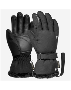 Женские тёплые, дышащие лыжные перчатки - Lea чёрные Reusch