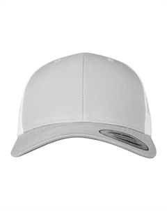 Бейсболка Trucker, цвет silver/wht Flexfit