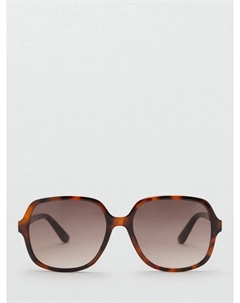 Солнечные очки Patmos Square, Dark Brown Mango