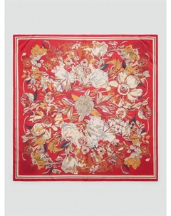 Блум сатиновый шарф с цветочным принтом, Red Mango