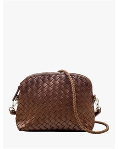 Объемная сумка Fellini Pochette из плетеной кожи через плечо, Tan Dragon diffusion