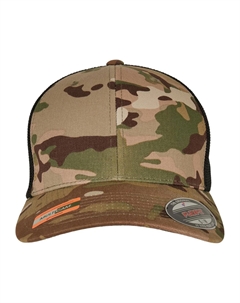 Бейсболка Trucker, цвет multicam Flexfit