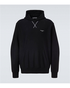 Хлопковый худи с логотипом, Black Givenchy