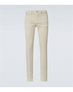 Высокие узкие джинсы, Milk Beige Frame