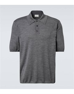 Кашемировый поло Cassandre, Gris Moyen Saint laurent