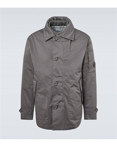 Куртка-пуховик Lens, Gunmetal C.p. company