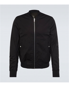 Двусторонняя куртка для полетов, Black/Black Plaid Rick owens