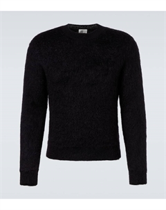 Свитер из мохера и шерсти, Noir Saint laurent