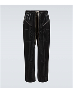 Брюки с зауженным низом, Black Rick owens