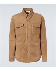 Бенто куртка из замши с подкладкой из овчины, Sand The row