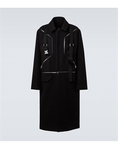 Пальто из чистой шерсти, Black Rick owens