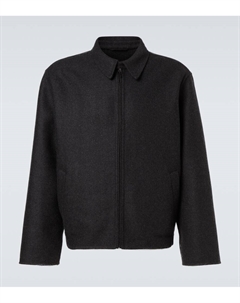 Куртка из шерсти и кашемира dantes, Dark Charcoal The row