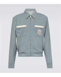 Реверсивный клетчатый бомбер, Seagrass Amiri