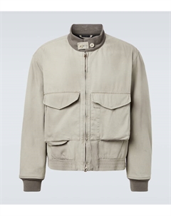 Винтажная хлопковая блузон, Greige A.presse